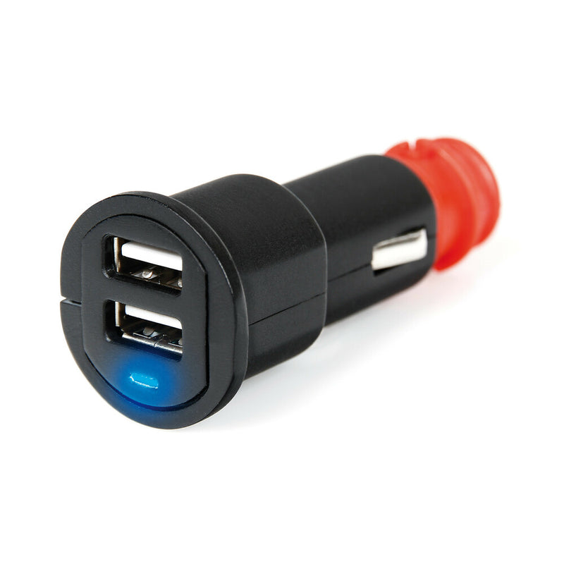 39001 - Caricabatteria 2 porte Usb - 2000 mA - 12/24V