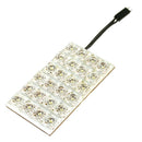 *PANNELLO 35X65MM 24LED ROSSO