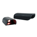 *2 LED ROSSI CON CARENA NERA