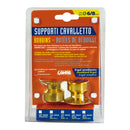 *CP.SUPPORTI CAVALLETTO ORO VITI 6/8 MM