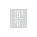 90392 - Spell-It Lettere adesive (15x10 mm) - Bianco - A-Z kit