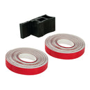 WHEEL STRIPE ROSSO RACING CON APPLICATORE 7MM X 6 METRI