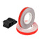 WHEEL STRIPE ROSSO FLUO  CON APPLICATORE 7MM X 6 METRI