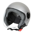 90734 - LD-3 casco demi-jet - Argento - M