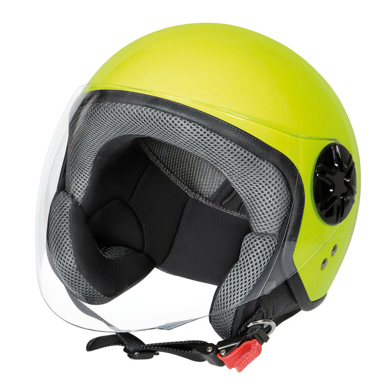 90741 - LD-3 casco demi-jet - Giallo fluo - XL