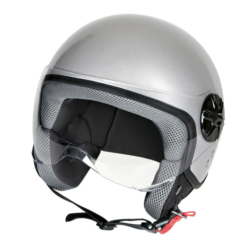 90778 - LD-2 casco demi-jet - Argento - S