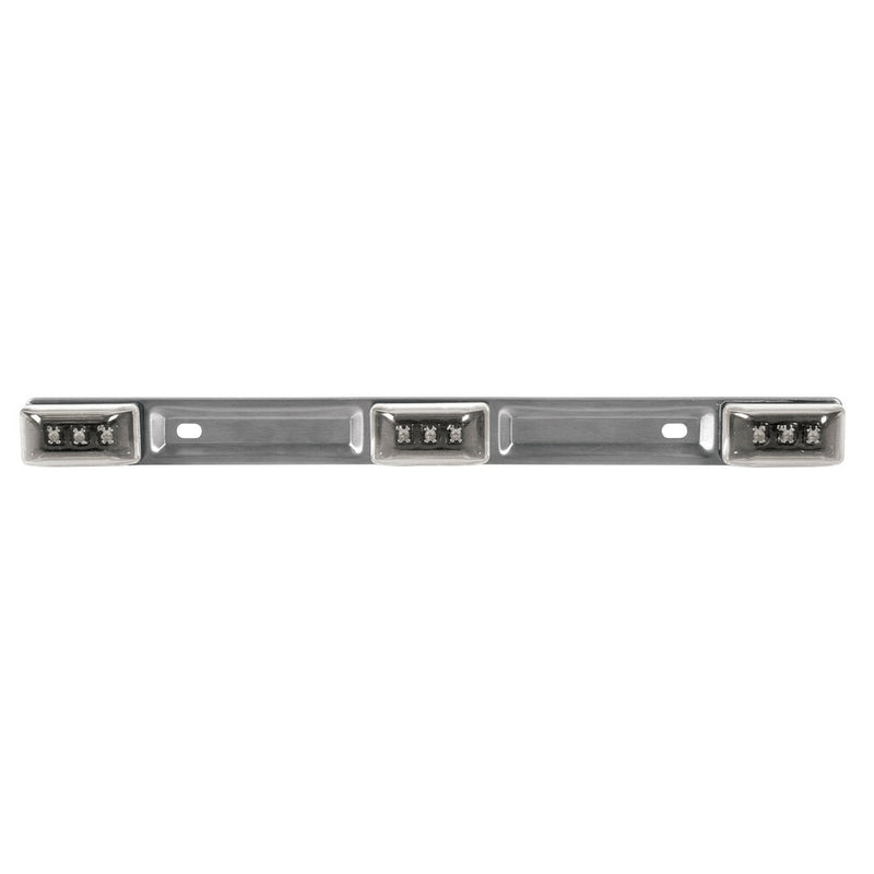 98171 - Metal Led-Bar barretta metallica 9 Led - 24V - Bianco