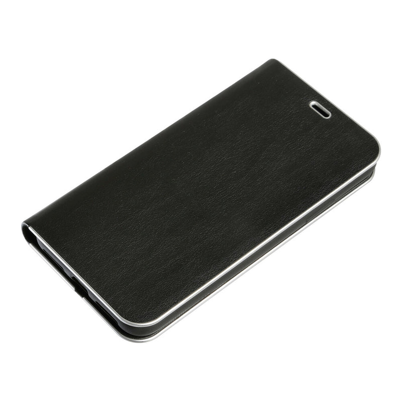 *COVER "CLUB" A LIBRO PER IPHONE X - NERO+ARGENTO