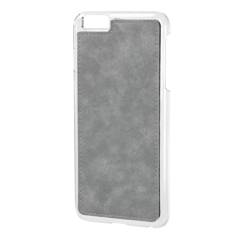 *COVER "MAGNET-X" PER IPHONE 6 PLUS/6S PLUS - GRIGIO SIMILPELLE