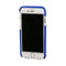 *COVER ALPHA-GUARD"IPHONE 7/8 TRASPARENTE + BLU