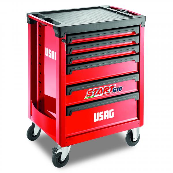 U05160106 516 ST6V CARRELLO START ROSSO VUOTO