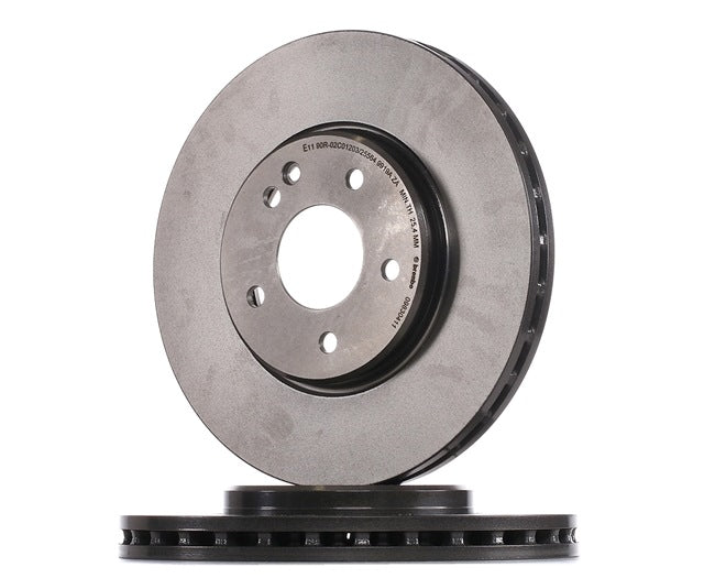 ✅ 09.8304.11 BREMBO - COPPIA DISCHI FRENO MERCEDES A2104212212