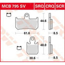 MCB795SV TRW Sinter Street Kit pastiglie freno Freno a disco