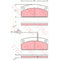 GDB1679 TRW COTEC Kit pastiglie freno Freno a disco