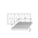 CUK23015-2 MANN-FILTER Filtro Aria abitacolo