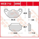 MCB712SRM TRW Sinter Maxi Scooter Kit pastiglie freno Freno a disco