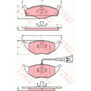 GDB1474 TRW Kit pastiglie freno Freno a disco