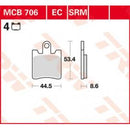 MCB706SRM TRW Sinter Maxi Scooter Kit pastiglie freno Freno a disco