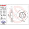 ✅ 09.8137.14 BREMBO - COPPIA 2 DISCHI FRENO RENAULT 7700802231