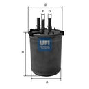 2403300 UFI Filtro carburante