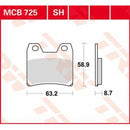 MCB725 TRW Kit pastiglie freno Freno a disco