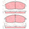 GDB3201 TRW COTEC Kit pastiglie freno Freno a disco