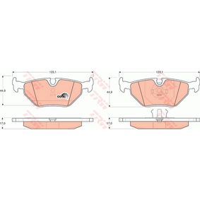 GDB917 TRW COTEC Kit pastiglie freno Freno a disco