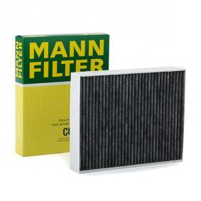 CUK25001 MANN-FILTER Filtro Aria abitacolo