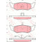 GDB4119 TRW COTEC Kit pastiglie freno Freno a disco