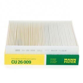 CU26009 MANN-FILTER Filtro Aria abitacolo