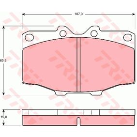 GDB352 TRW Kit pastiglie freno Freno a disco