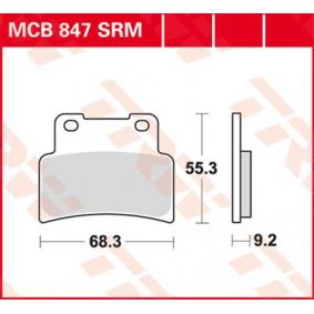 MCB847SRM TRW Sinter Maxi Scooter Kit pastiglie freno Freno a disco