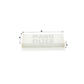 CU17001 MANN-FILTER Filtro Aria abitacolo